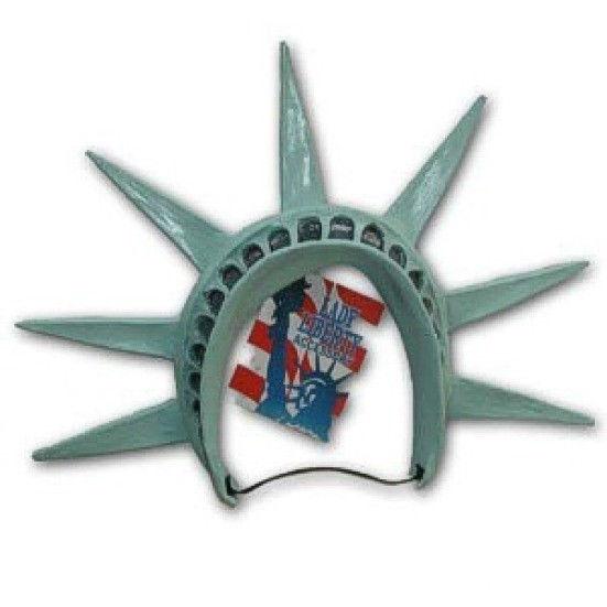 Statue of Liberty Latex Tiara Headpiece by HalloweenStore.com