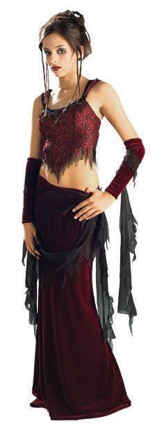 The Covenant Female Gothic Maiden Vampire Sexy Adult Costume by HalloweenStore.com
