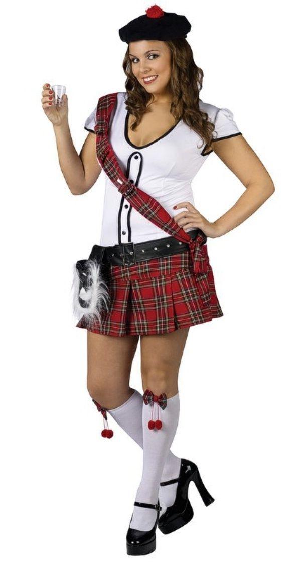 Scottie Hottie Sexy Plus Size Adult Costume by HalloweenStore.com