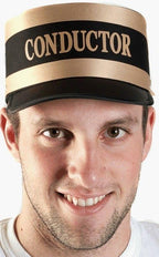Railroad Train Conductors Conductor Hat by HalloweenStore.com