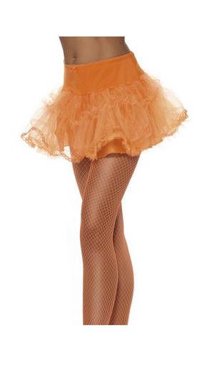 Orange Tulle Petticoat Crinoline Costume Accessory by HalloweenStore.com