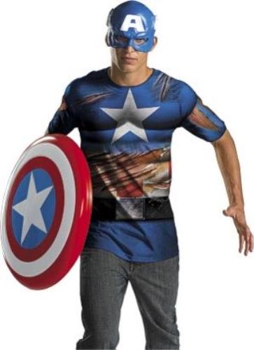 Captain America Alternative Costume by HalloweenStore.com