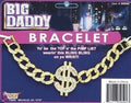 Big Daddy $ Dollar Sign Bracelet Costume Accessory by HalloweenStore.com