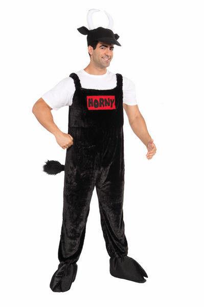 Horny Bull Couples Adult Costume by HalloweenStore.com