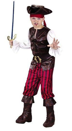 High Seas Buccaneer Boys Child Pirate Costume by HalloweenStore.com