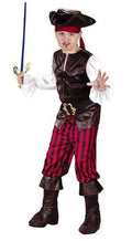 High Seas Buccaneer Boys Child Pirate Costume by HalloweenStore.com