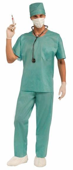E.R. Doctor Adult Costume by HalloweenStore.com
