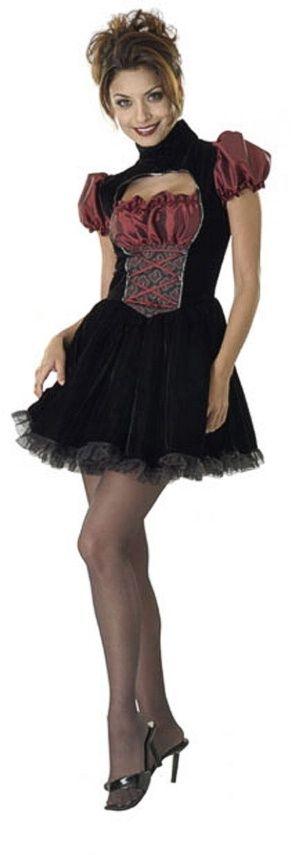Women's French Maid Sexy Adult Costume Dress by HalloweenStore.com