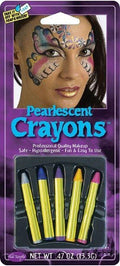 Pearlescent Makeup Color Glitter Crayons by HalloweenStore.com