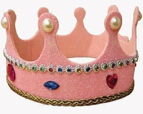 Pink Princess Low Crown by HalloweenStore.com