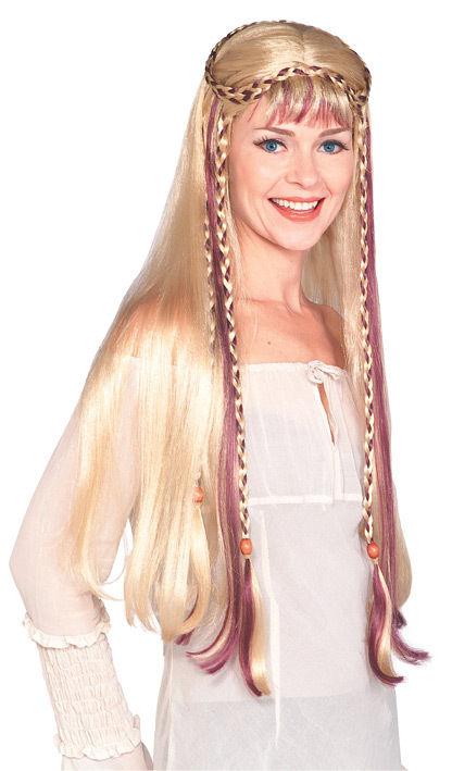 Blonde Medieval Maiden Wig by HalloweenStore.com