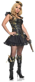 Underwraps Pirate Princess Sexy Adult Costume Size Small by HalloweenStore.com