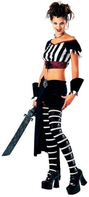 Mutiny Punk Sexy Adult Pirate Costume by HalloweenStore.com