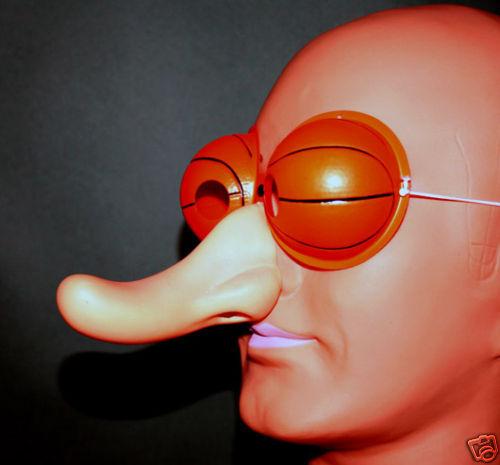 Basketball Eye Long Nose Mask B-Ball Hoopin Party Favor Sports Eyes by HalloweenStore.com