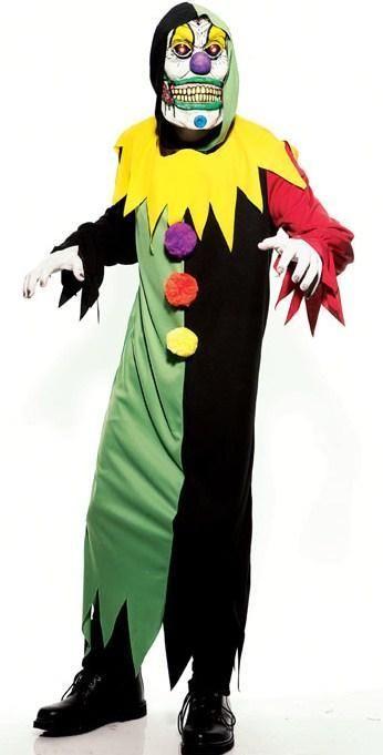Cruel the Clown Adult Costume Size Medium by HalloweenStore.com