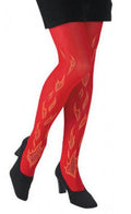 Flames Adult Pantyhose by HalloweenStore.com