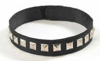 Studded Choker Black Gothic Biker Costume Accessory by HalloweenStore.com
