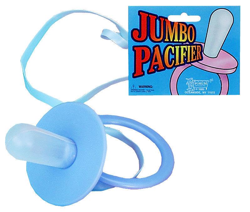 Jumbo Blue Pacifier Baby Shower Decoration Costume Accessory by HalloweenStore.com