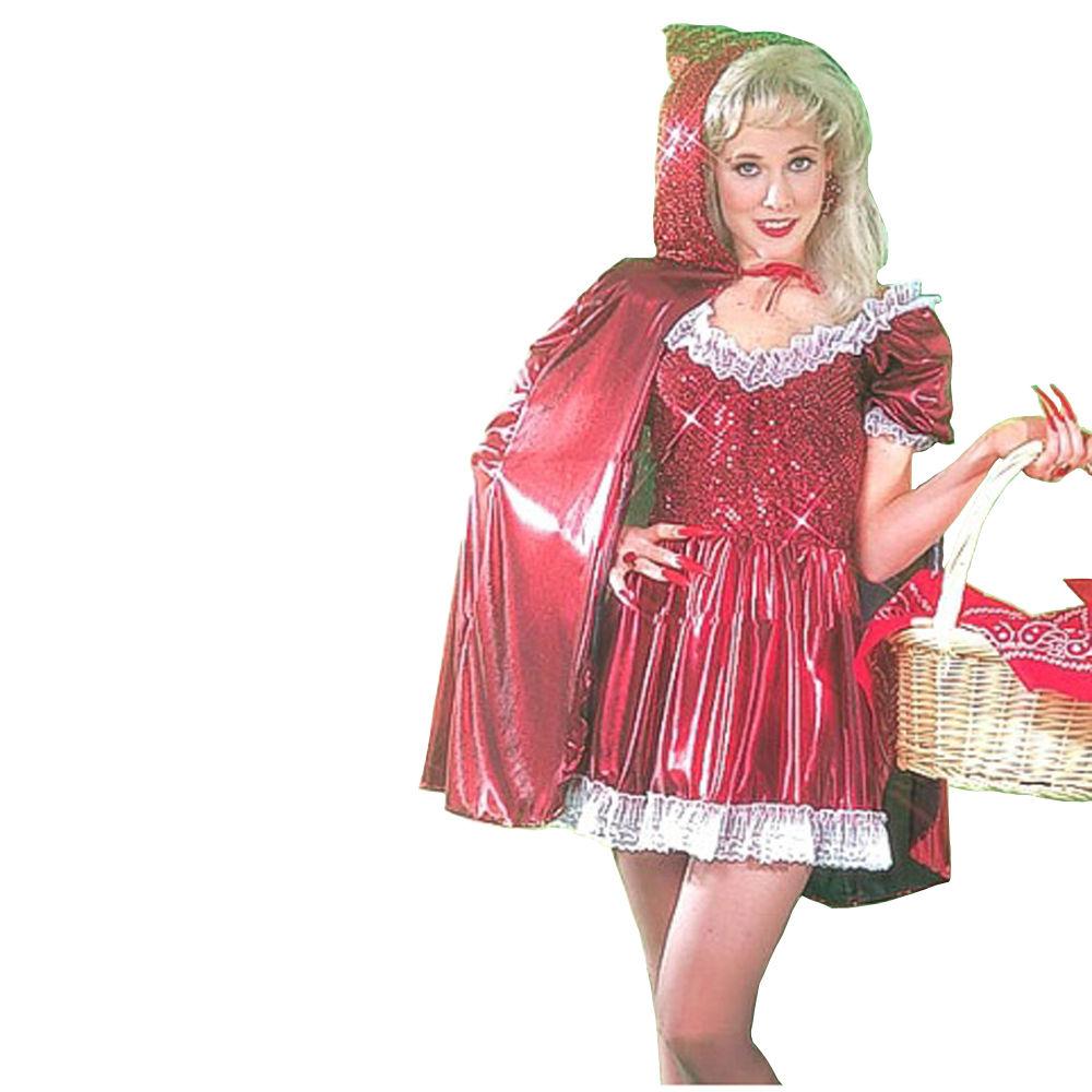 Deluxe Red Riding Hood Adult Costume by HalloweenStore.com