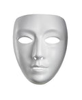 Blank White Female Adult Mask by HalloweenStore.com