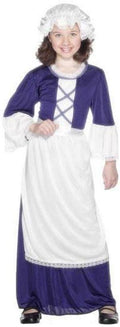 Colonial Girl Child Costume Size Small by HalloweenStore.com