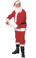 Economy Santa Claus Suit Standard Adult Costume by HalloweenStore.com