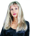 Christine Two Tone Blonde Brown Mix Adult Costume Wig by HalloweenStore.com