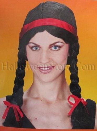 Economy Indian Maiden Pocahontas Wig CHEAP by HalloweenStore.com