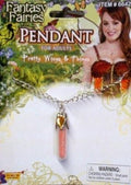 Orange Fairy Dust Pendant Necklace by HalloweenStore.com
