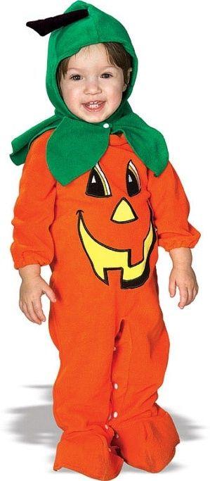 Lil' Pumpkin Baby Child Costume Size Newborn 0-9 months by HalloweenStore.com