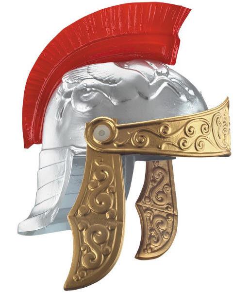 Plastic Roman Soldier Knight Helmet by HalloweenStore.com
