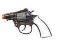 Plastic 8 Shot Detective Cap Pistol Costume Accessory by HalloweenStore.com