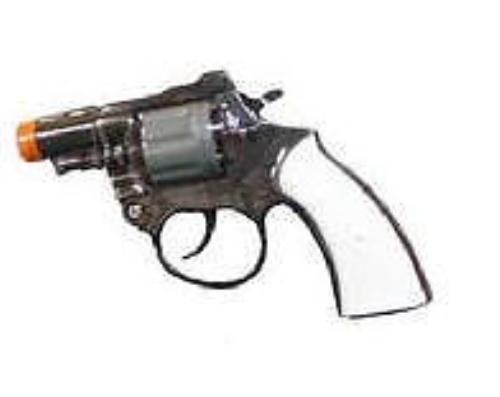 Plastic 8 Shot Detective Cap Pistol Costume Accessory by HalloweenStore.com