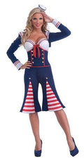 Nautical Millie Navy Lady Adult Costume by HalloweenStore.com