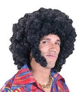 Afro with Chops Adult Costume Wig by HalloweenStore.com