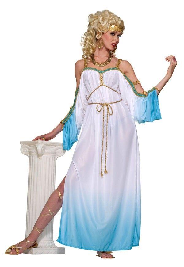 Grecian Gorgeous Adult Greek Goddess Costume by HalloweenStore.com