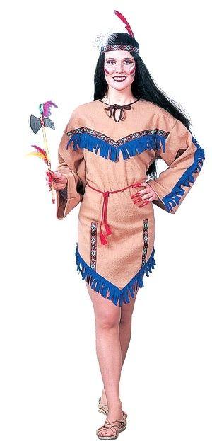 Native American Indian Princess Standard Adult Costume by HalloweenStore.com