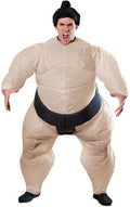 Inflatable Sumo Wrestler Adult Costume by HalloweenStore.com