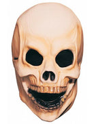 Childs Skeleton Deluxe Quality Latex Skull Mask by HalloweenStore.com