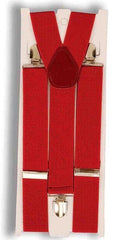Red Suspenders by HalloweenStore.com