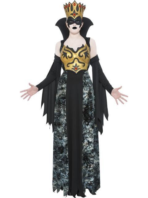 Women's Phantom Queen Deluxe Adult Costume Smiffy's Large by HalloweenStore.com