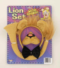 Lion Headband and Nose Ears Bow Tie Set with Sound by HalloweenStore.com