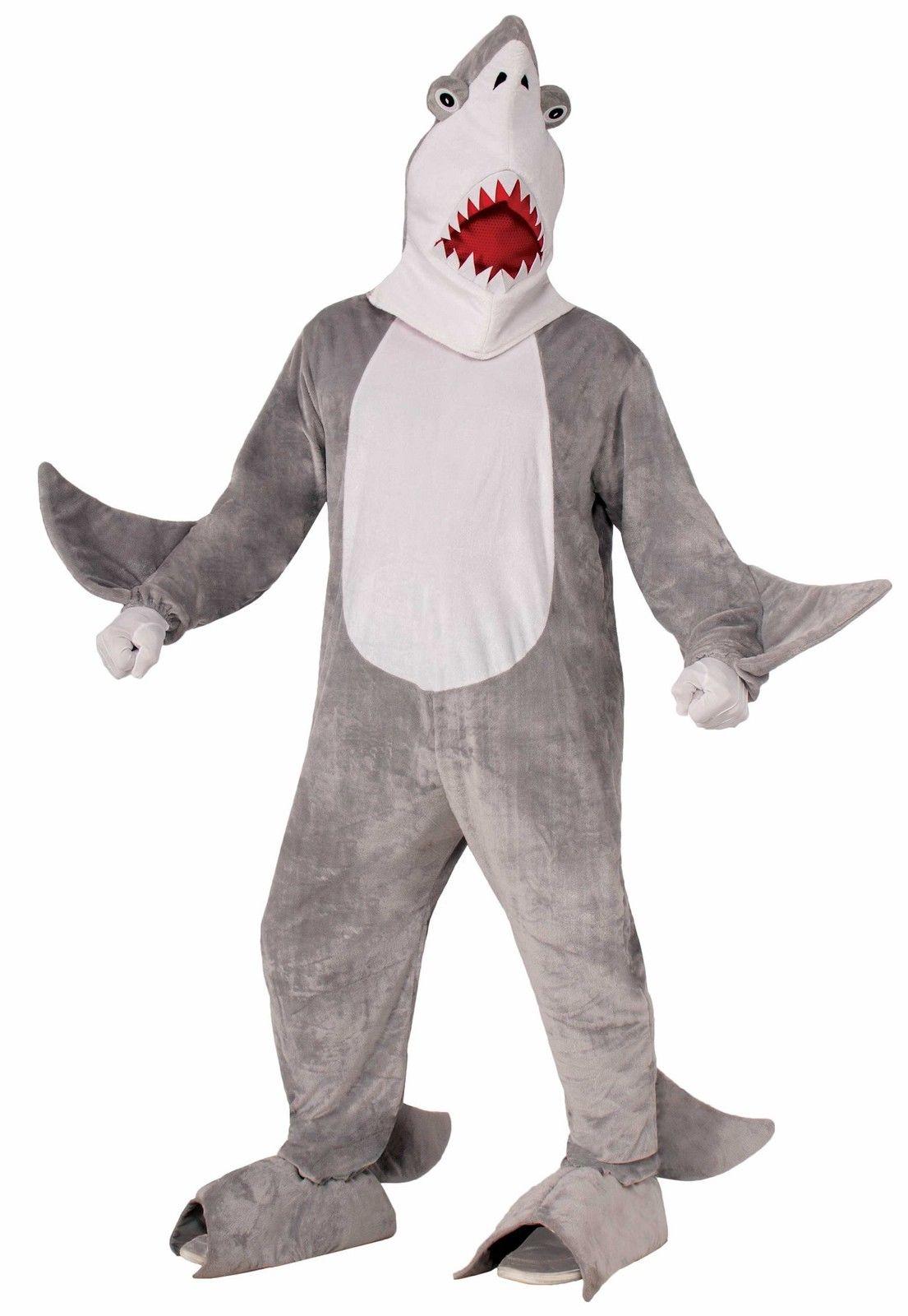 Chomper the Shark Adult Mascot Costume by HalloweenStore.com