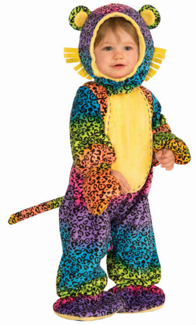 Party Animals Groovy Leopard Infant Costume 12-24 months by HalloweenStore.com