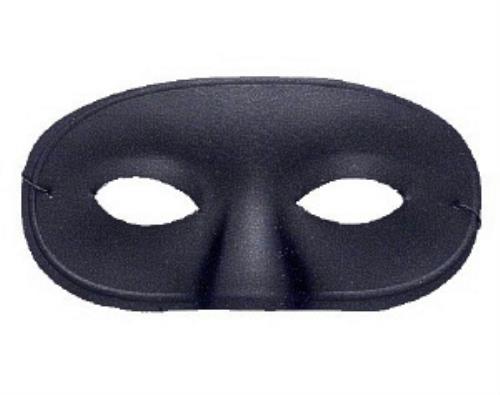 Black Domino Lone Ranger Eye Mask by HalloweenStore.com