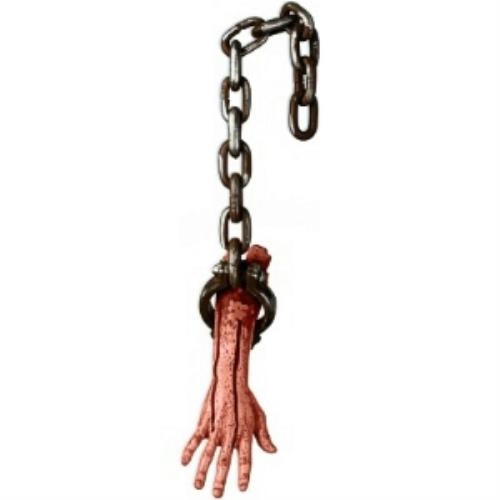 Hanging Bloody Arm Prop by HalloweenStore.com