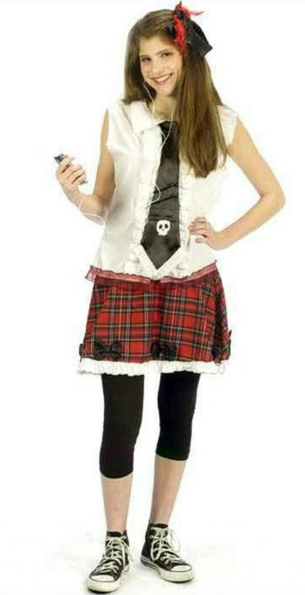 Wicked Innocence School Girl Teen Junior Costume Size 0-9 by HalloweenStore.com