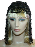 Black Cleopatra Beaded Headpiece Costume Accessory by HalloweenStore.com