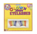 Jumbo Clown Rainbow Lashes Fake False Eyelashes by HalloweenStore.com
