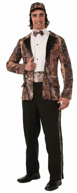 Hunting for Love Mens Duck Hunter Camo Groom Wedding Tuxedo Halloween Costume by HalloweenStore.com